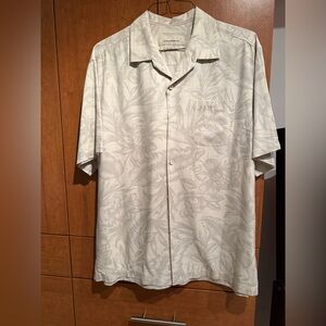 Tommy Bahama Cream Floral Shirt
